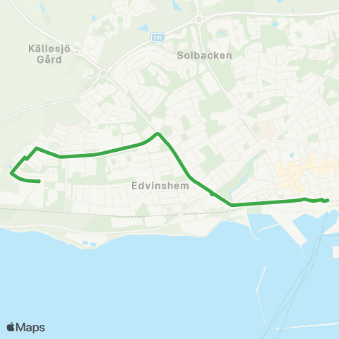 Skånetrafiken Stationen - Västra Sjöstaden map