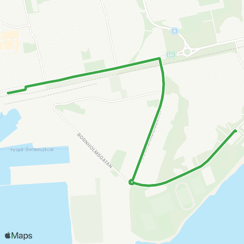 Skånetrafiken Stationen - Saltsjöbaden map