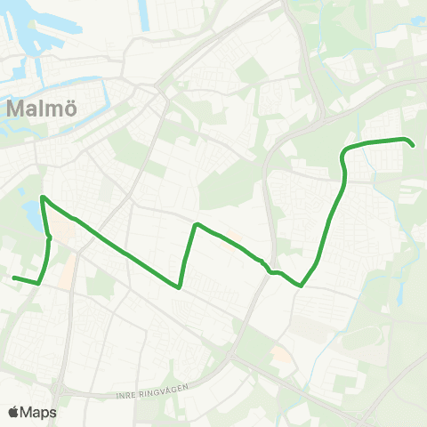 Skånetrafiken Riseberga-Stadion map