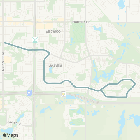 High School Cross & Murray - South map