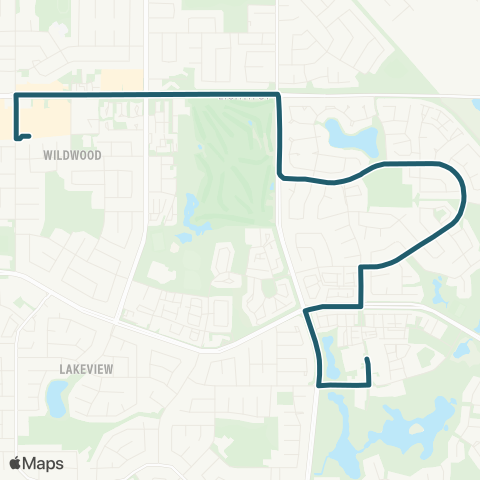Saskatoon Transit Briarwood / Centre Mall map
