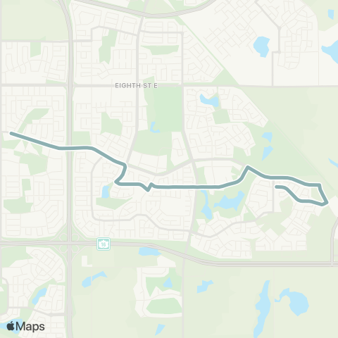 High School Cross & Murray - North map