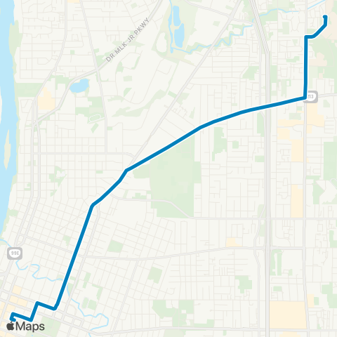 Cherriots Silverton Road map
