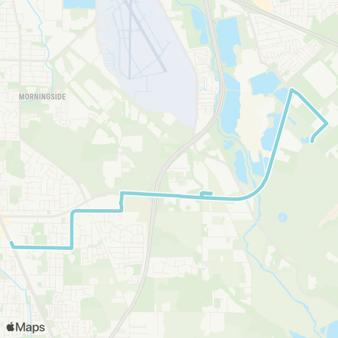 Cherriots Kuebler Link map