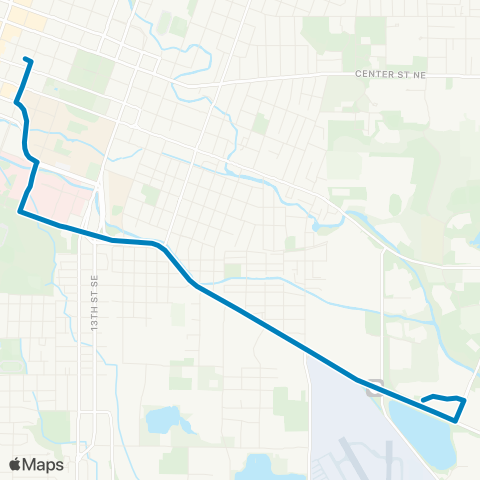 Cherriots Mission Street map