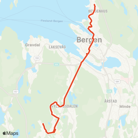 Skyss Barlieveien - Formanns vei map