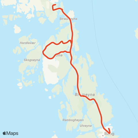 Skyss Skuleturar Øygarden map