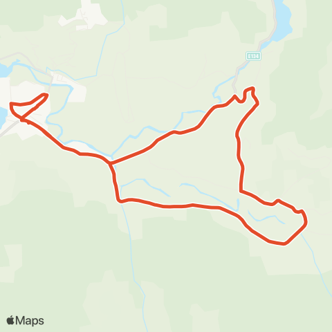 Skyss Etne-Litledalen map