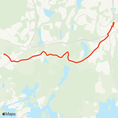 Skyss Grimseid - Lagunen terminal map