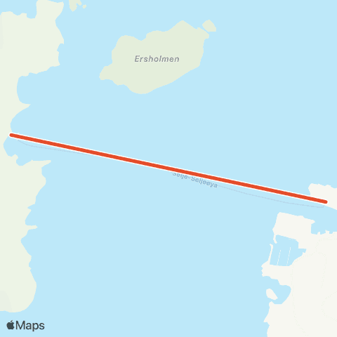 Skyss Selje-Seljeøya map
