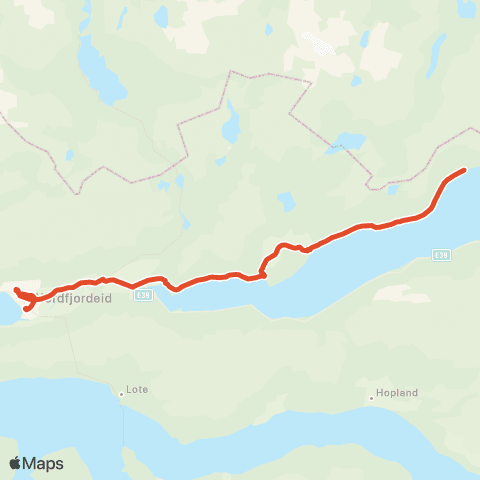 Skyss Nordfjordeid-Navelsaker map