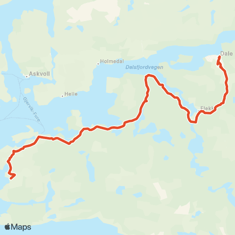 Skyss Dale-Folkestad map