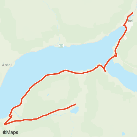 Skyss Skei-Sægrov-Lyngstad map