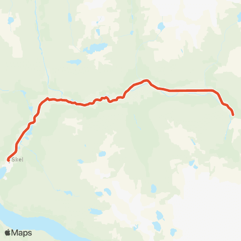 Skyss Fonn-Skei map