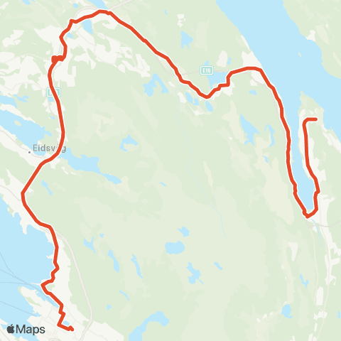 Skyss Åsane terminal - Ytre Arna - Arna terminal map