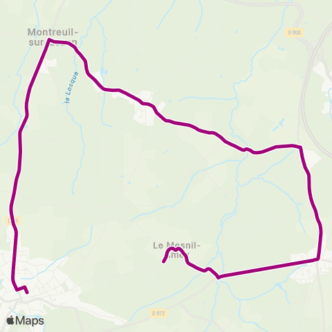 SLAM Scolaire Le Mesnil-Vigot - Marigny map