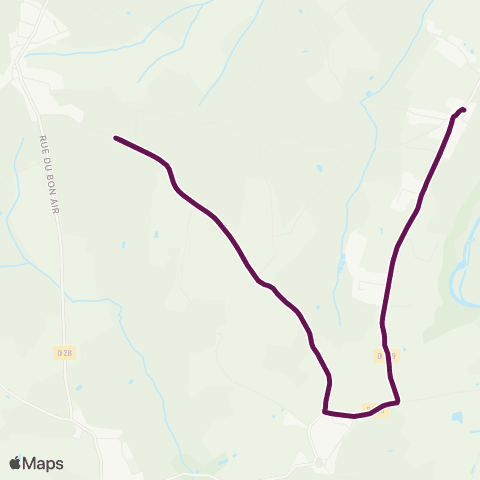 SLAM Scolaire St-Romphaire - le Mesnil-Raoult map