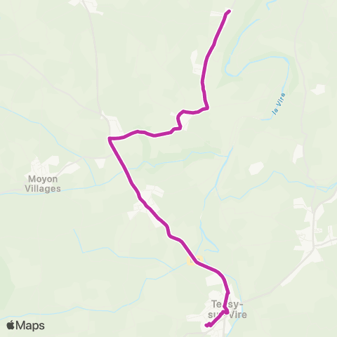 SLAM Scolaire Le Mesnil-Raoult - Tessy-sur-Vire map