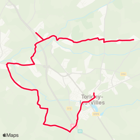 SLAM Scolaire Précorbin - Torigni-sur-Vire map