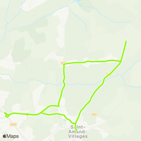 SLAM Scolaire La Chapelle-du-Fest - Saint-Amand map