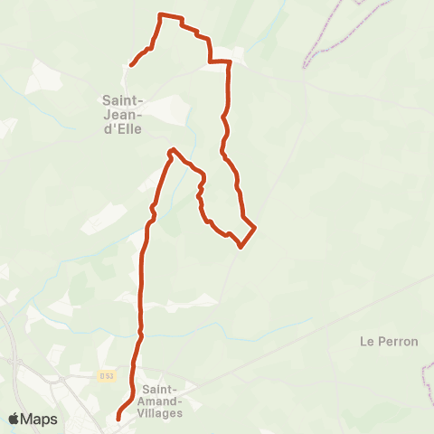SLAM Scolaire Notre-Dame-d'Elle - Torigni-sur-Vire map