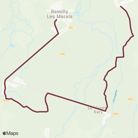 SLAM Scolaire Le Mesnil-Eury - Remilly-sur-Lozon map