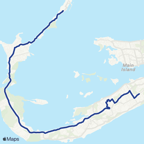 School Routes Paget Parish map