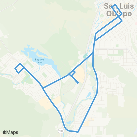 SLO Madonna / LOVR / Higuera map