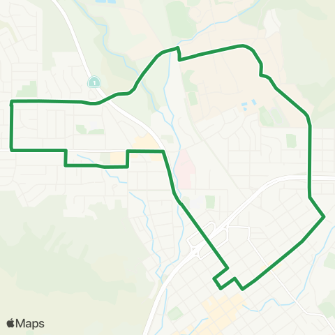 SLO Cal Poly / Ramona / Monterey map