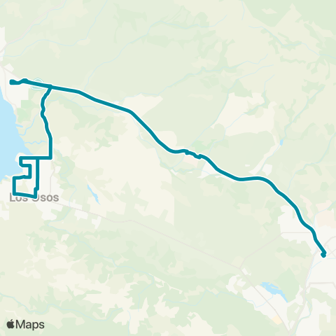 SLORTA San Luis Obispo / Morro Bay / Los Osos map