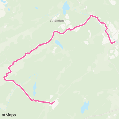 SL Ersätter Pendeltåget map