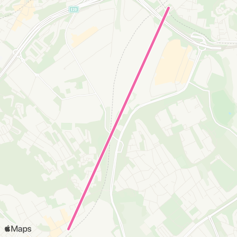 SL Ersätter Pendeltåget map