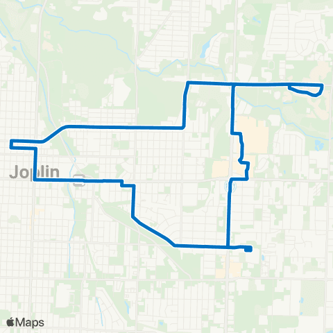 Sunshine Lamp Trolley  map