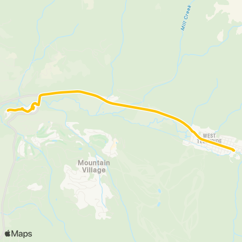 SMART Telluride Lawson Hill map