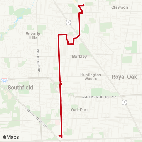 SMART Greenfield map