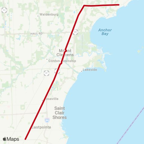 SMART Gratiot Local map