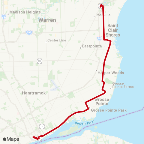 SMART Charlevoix map