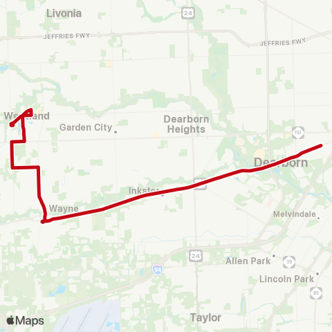SMART Michigan Local map