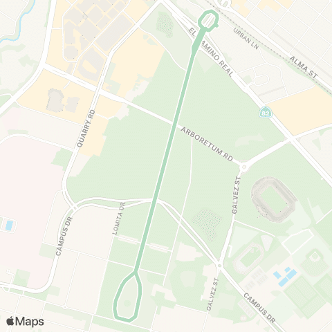 Marguerite P Line map