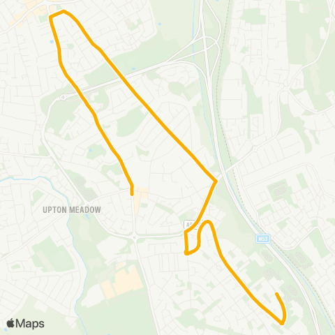 Stagecoach School Routes  map