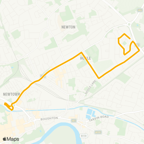 Stagecoach Merseyside and South Lancashire  map