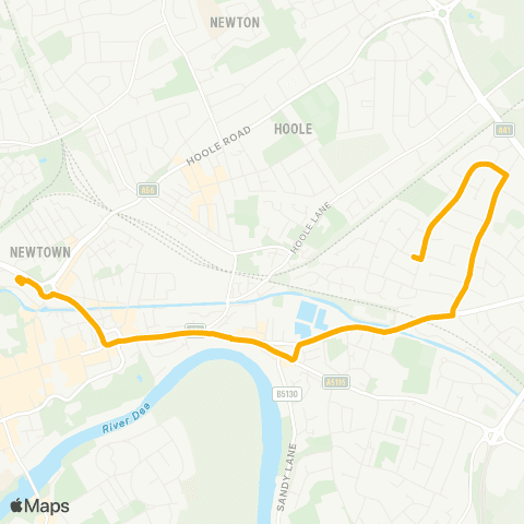 Stagecoach Merseyside and South Lancashire  map