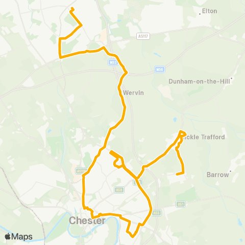 Stagecoach Merseyside and South Lancashire  map