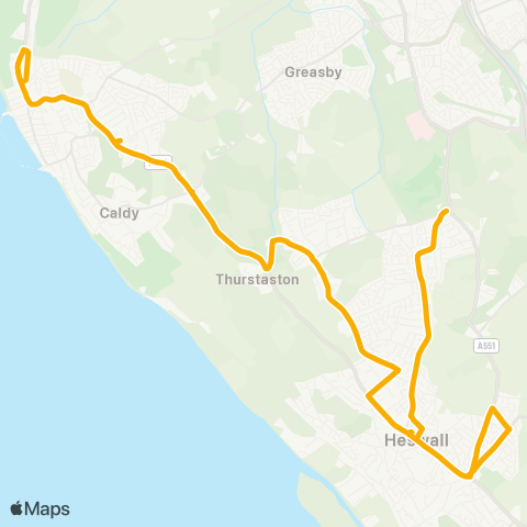 Stagecoach School Routes  map