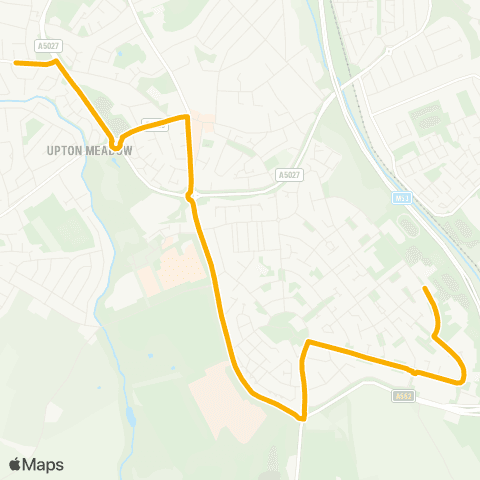 Stagecoach School Routes  map