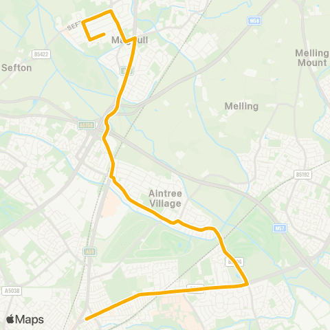 Stagecoach School Routes  map