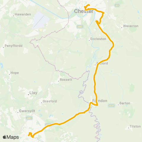 Stagecoach Merseyside and South Lancashire  map