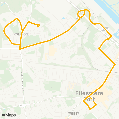Stagecoach Merseyside and South Lancashire  map