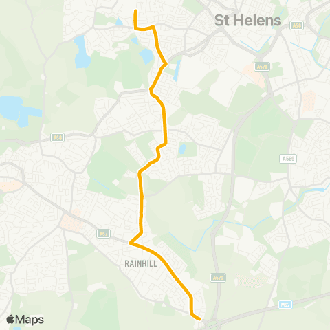 Stagecoach School Routes  map