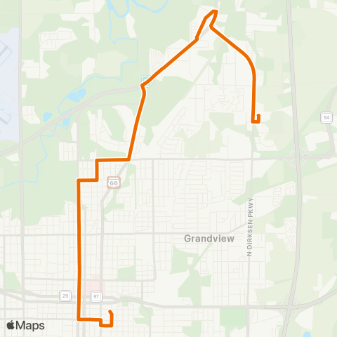 SMTD North 5th / Sand Hill map